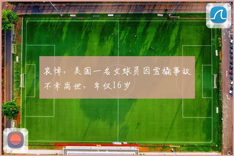 哀悼，美国一名女球员因雪橇事故不幸离世，年仅16岁