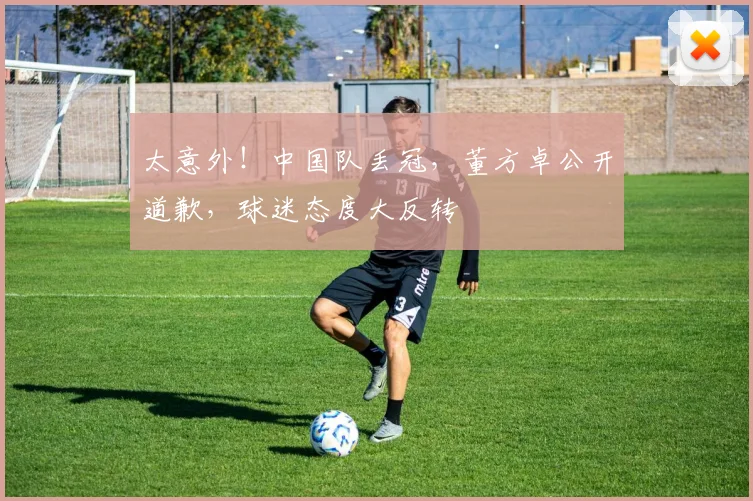 太意外！中国队丢冠，董方卓公开道歉，球迷态度大反转